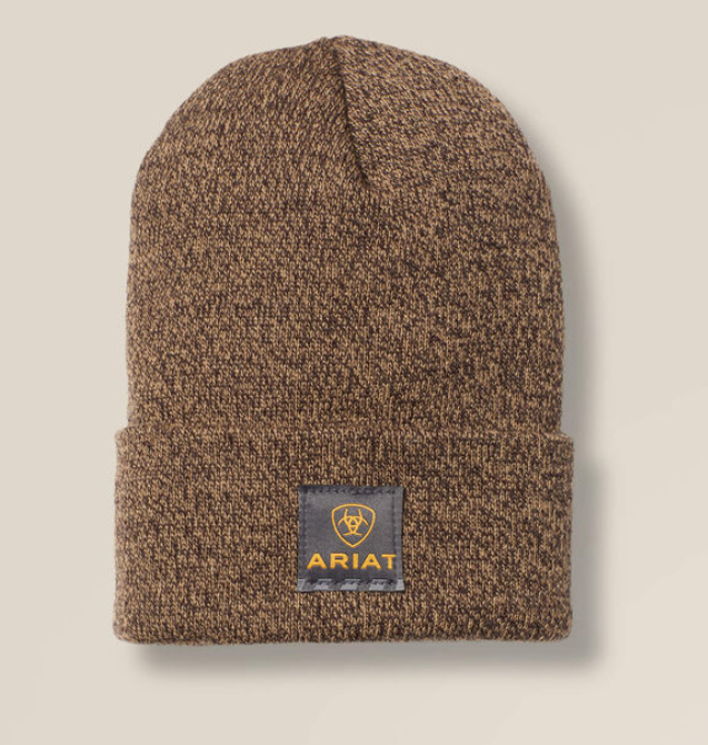 Ariat Brown/Sandstone Rebar Watch Cap