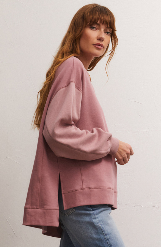 Z Supply Colorblock Mauve Weekender