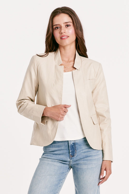 Another Love Bone Trinity Vegan Leather Blazer