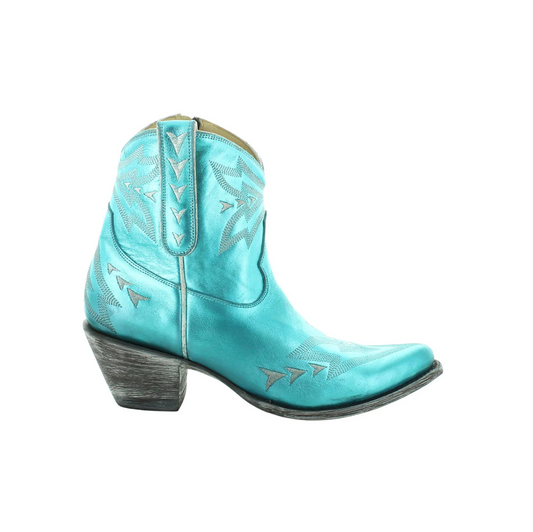 Old Gringo Yippee Ki Yay Merida Short Boot Turquoise 5