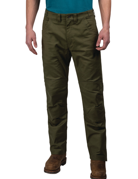 Mens Ditchdigger All Season Twill Pants Olive Night 36x32