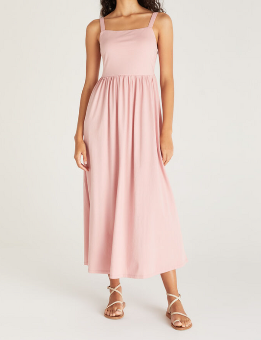 Z Supply Marina Maxi Dress Blush Mood S