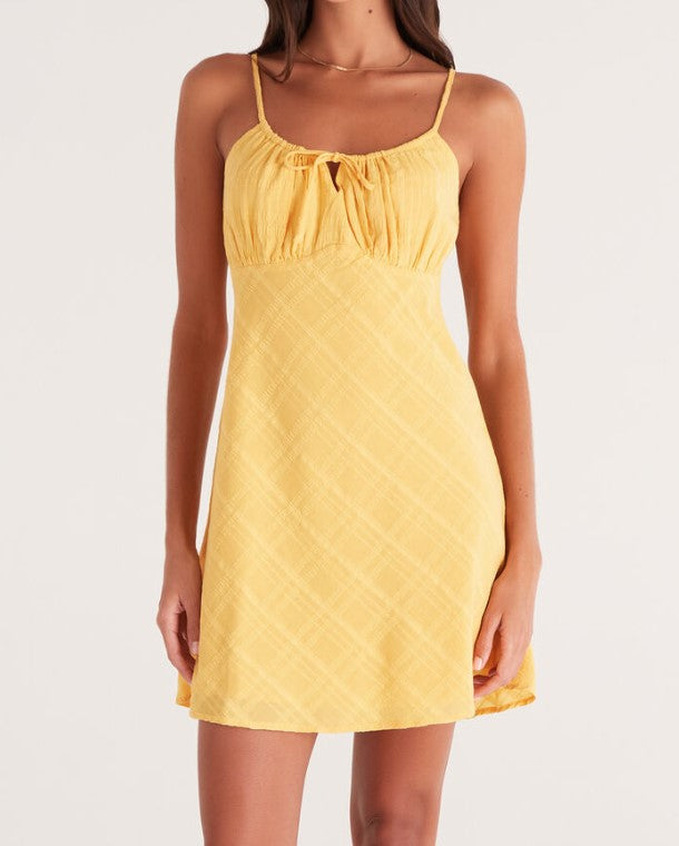 liana mini dress Z Supply Liana Mini Dress