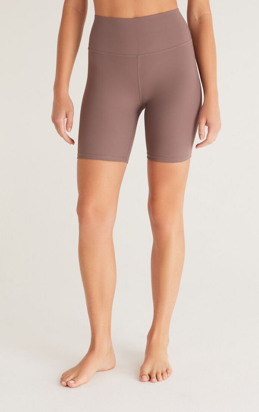 Z Supply Karma Rib Bike Shorts Twilight Sky XS