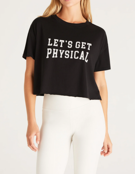 Z Supply Vintage Physical Tee Black XS