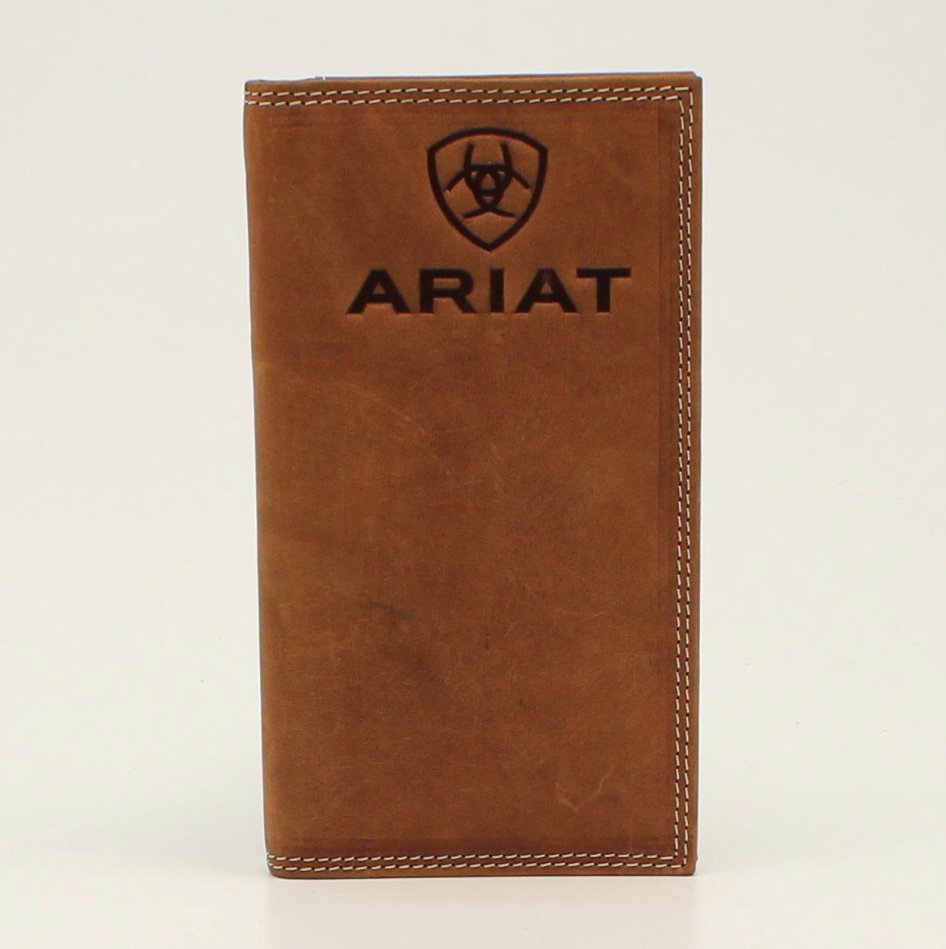 Ariat Mens Rodeo Embossed Logo Wallet
