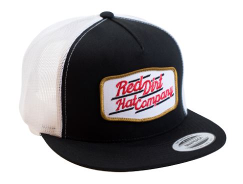 Red Dirt Belt Buckle B/W 5 Panel Hat
