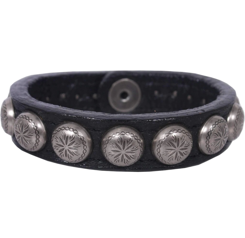 Double J Saddlery Black Chap Cuff Bracelet