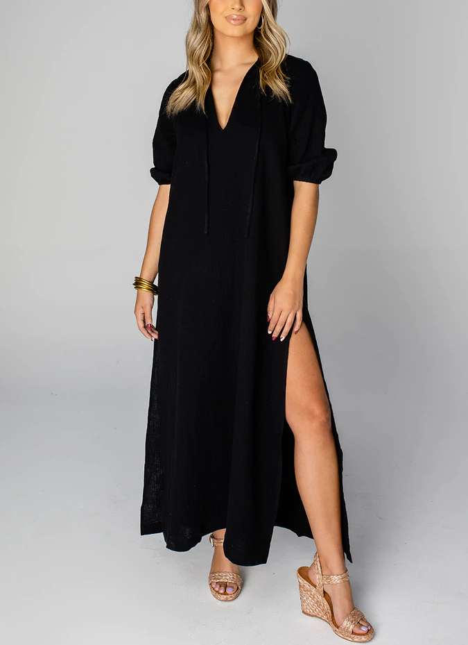 BuddyLove Pamela Caftan Maxi Dress L BuddyLove Pamela Caftan Maxi Dress L