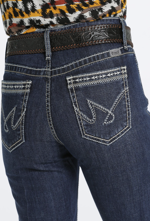 Cruel Hayley Dark Stone Indigo Trouser