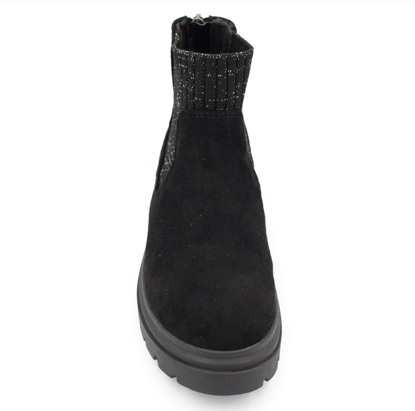 Black/Silver Chassy Boot
