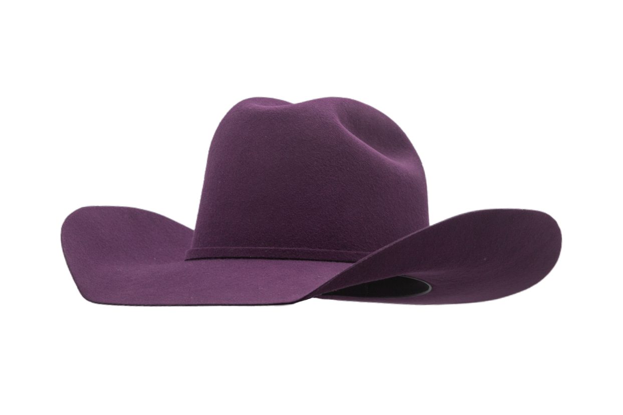 Pro Hats Cheyenne Grape Cattleman Cowboy Hat
