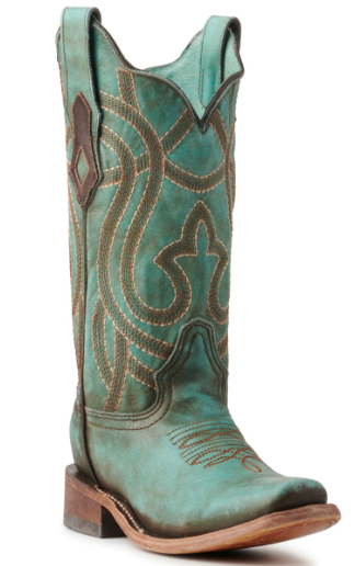 Corral Boots Women's Antique Turquoise Boots