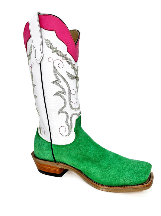 Fenoglio Italian Green Motochap Boot