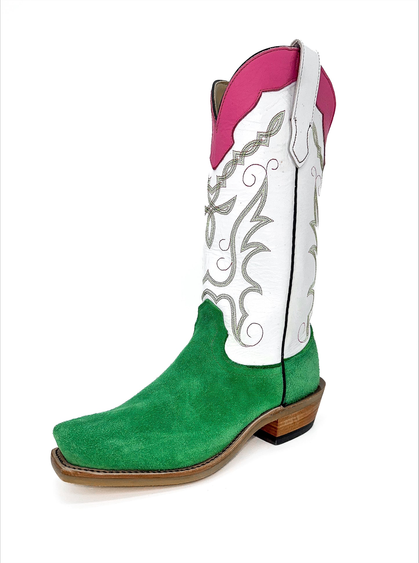 Fenoglio Italian Green Motochap Boot