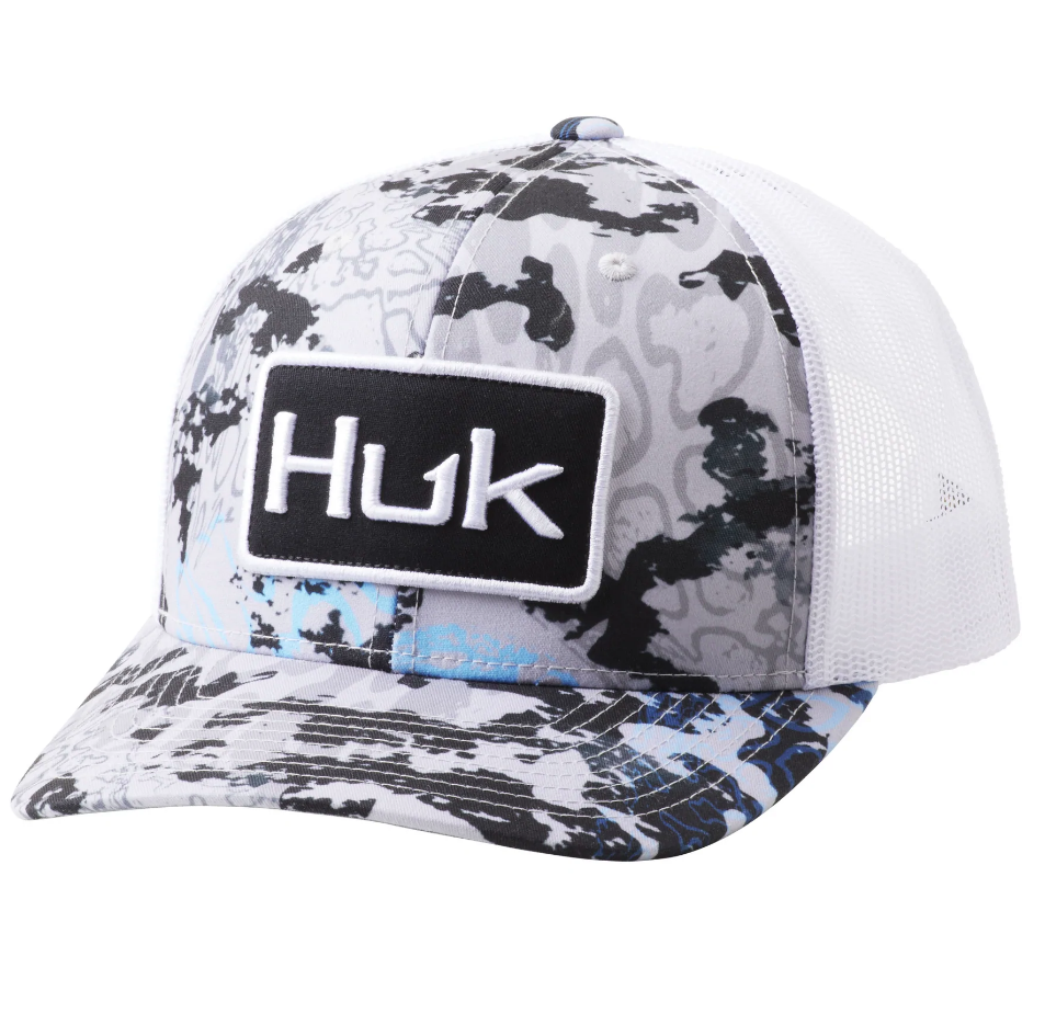 Huk Solid Stretch Trucker Black