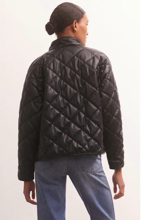 Z Supply Heritage Faux Leather Jacket