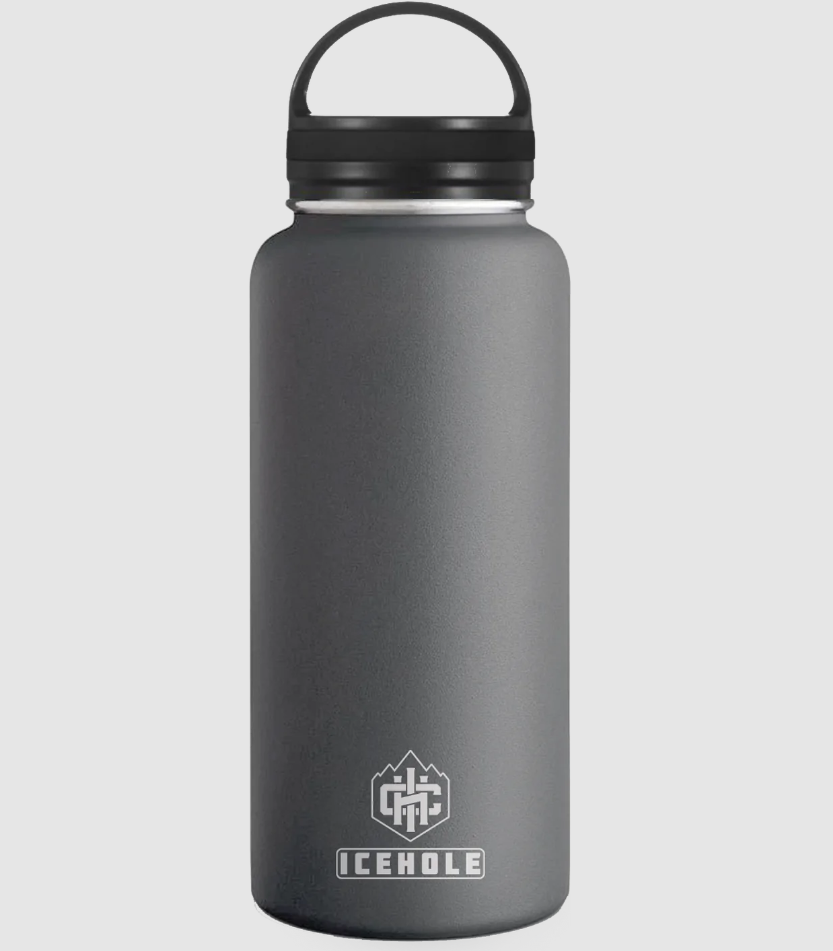 Icehole 32oz Bottle Gray
