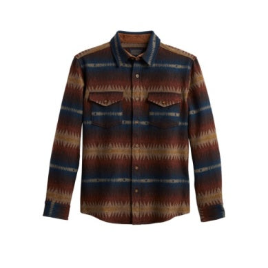 Pendleton La Pine Over Shirt Tye River Red Mix