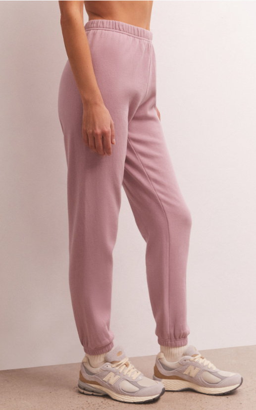Z Supply Classic Gym Jogger Shadow Mauve
