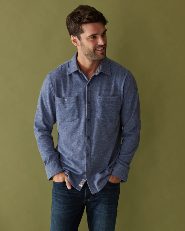 L/S Hero Knit Flannel Shirt