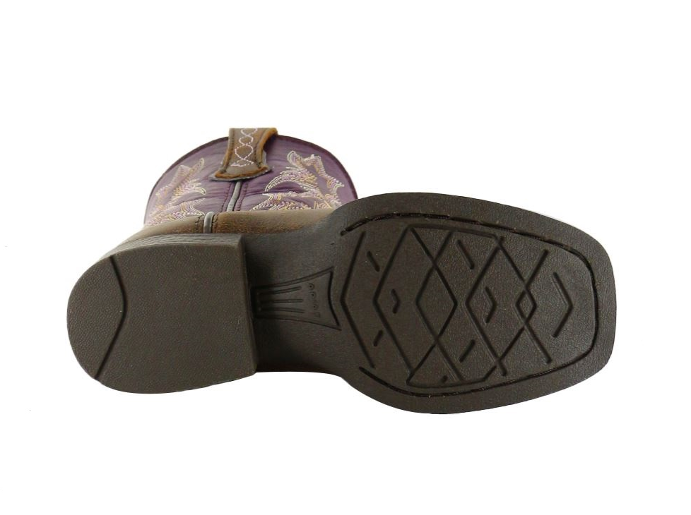 Ariat Youth Plum Tombstone Vintage Bomber Boot