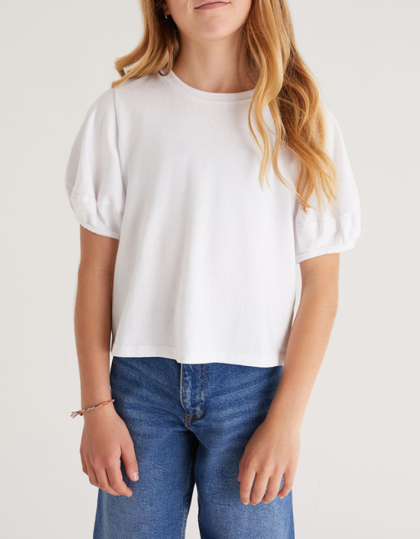 Z Supply Girls Charlize Cotton Top