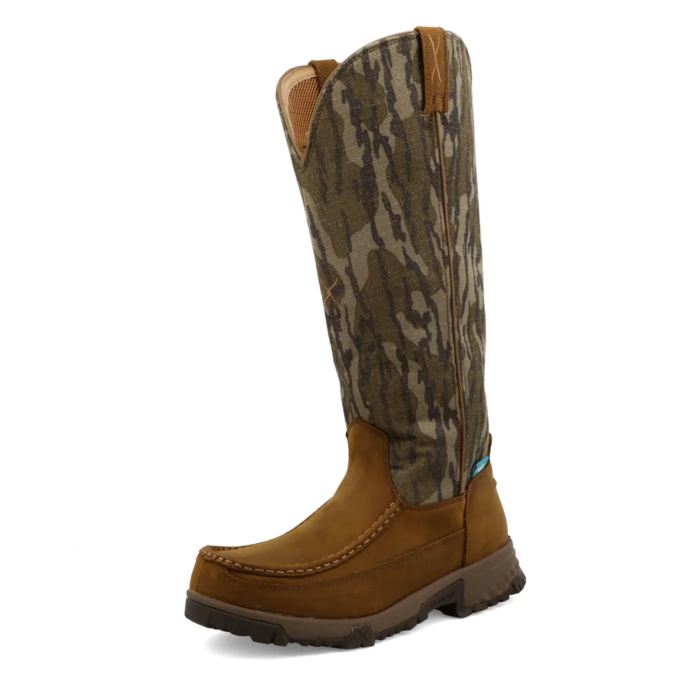 Twisted X 17" Mossy Oak Snake Boot