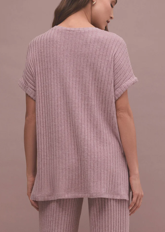 Z Supply Violet Rib Tunic