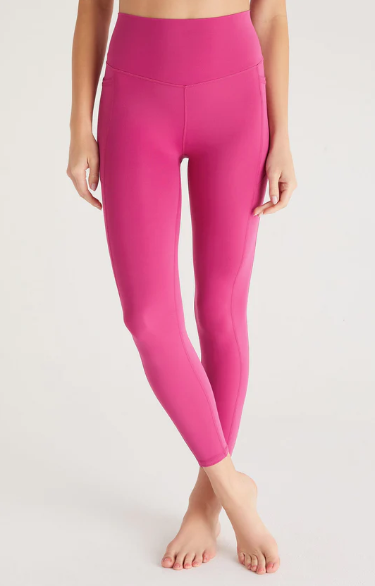 Z Supply So Smooth Legging Jewel Pink SM