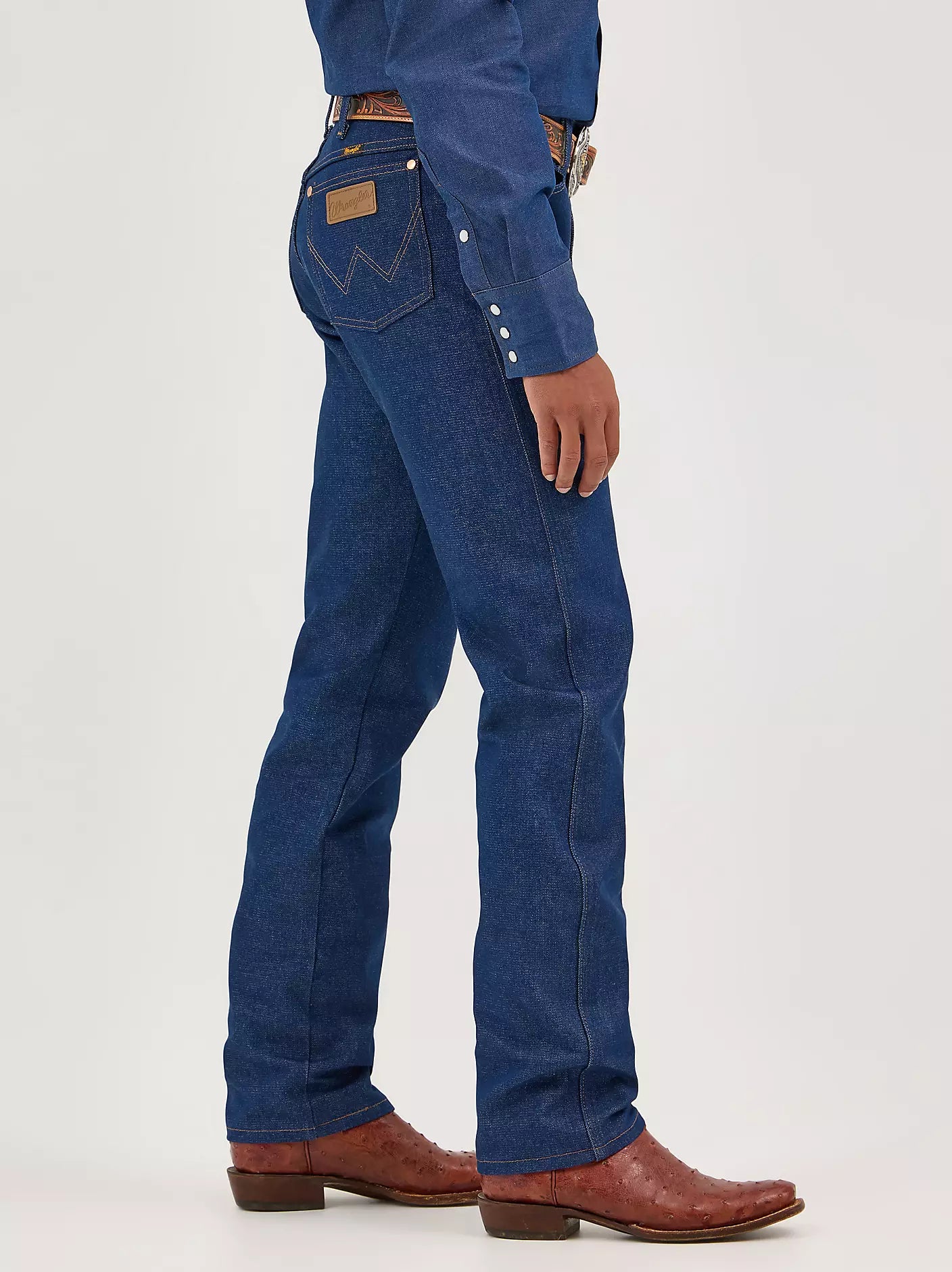 Wrangler Rigid Cowboy Cut Original Fit Jean in Rigid Indigo