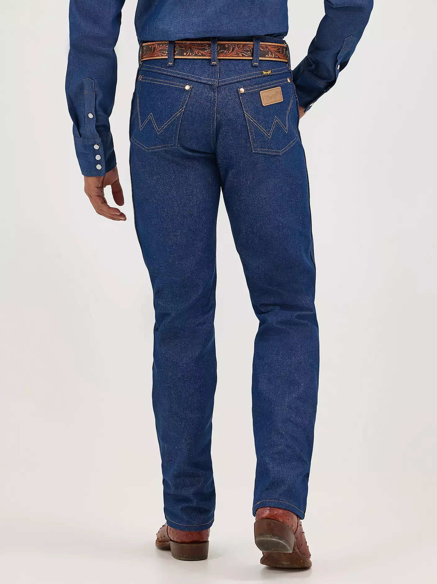Wrangler Rigid Cowboy Cut Original Fit Jean in Rigid Indigo