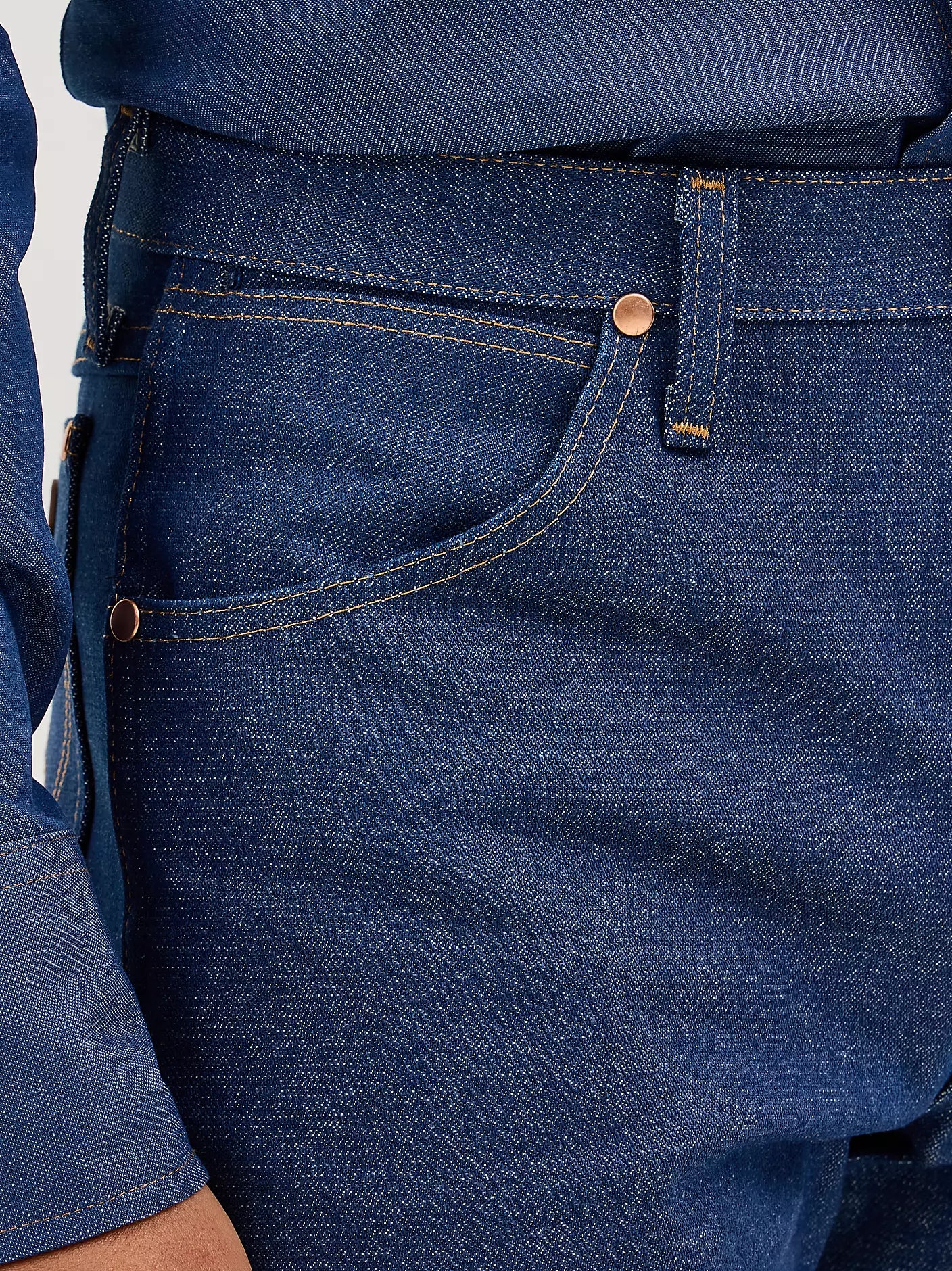 Wrangler Rigid Cowboy Cut Original Fit Jean in Rigid Indigo