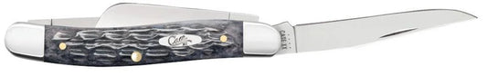 Case Pocket Worn Crandall Jig Gray Bone Medium Stockman