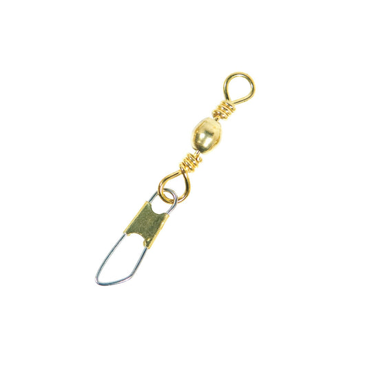 Eagle Claw Barrel Swivel with Safety Snap