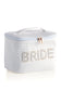 Shiraleah "Bride" White Cosmetic Case