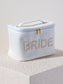 Shiraleah "Bride" White Cosmetic Case