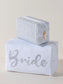 Shiraleah "Bride" White Zip Pouch