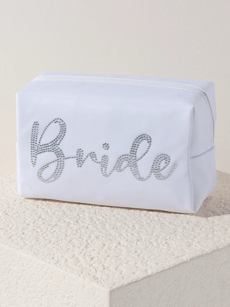 Shiraleah "Bride" White Zip Pouch