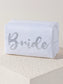 Shiraleah "Bride" White Zip Pouch