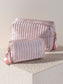 Shiraleah Logan Large Boxy Cosmetic Pouch in Rose