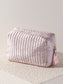 Shiraleah Logan Large Boxy Cosmetic Pouch in Rose