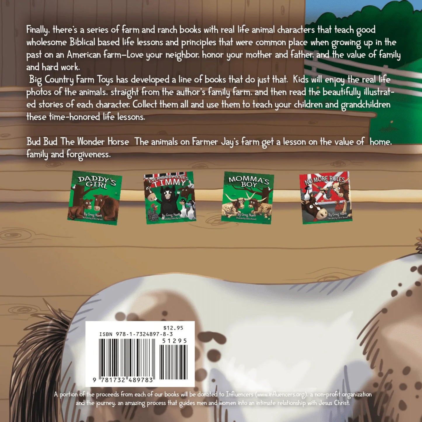 Big Country "Bud Bud the Wonder Horse" Book