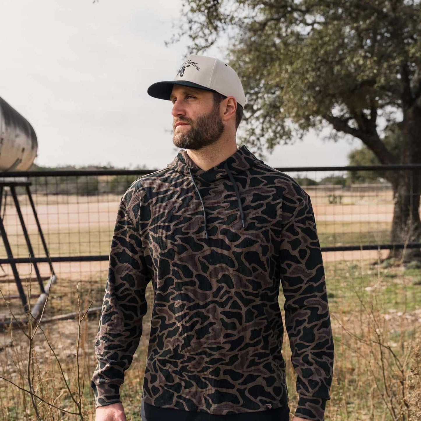 Burlebo Thermal Hoodie in Bendita Camo