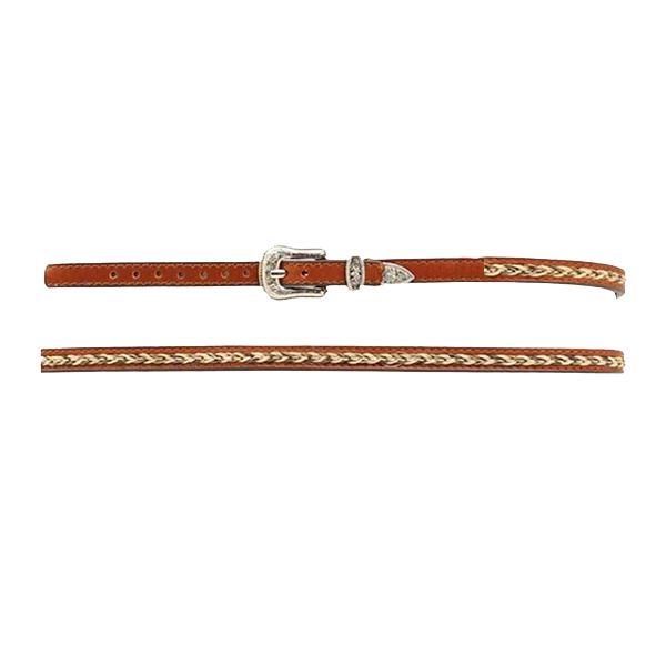 Braided Leather Hatband