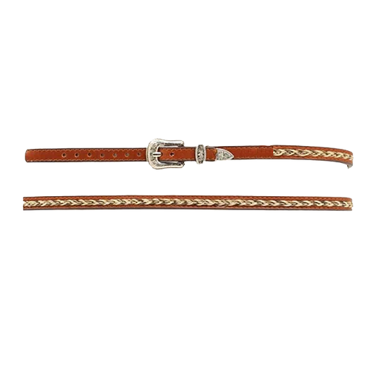 Braided Leather Hatband