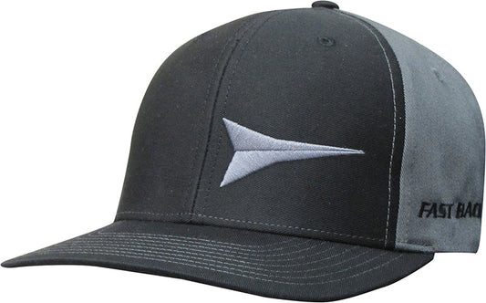 Fast Back Black & Charcoal Cap
