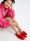 Shiraleah Red Christina Slippers