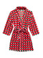 Shiraleah Multi Checkered Robe