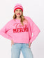 Shiraleah "Very Merry" Pearls Relaxed Sweatshirt